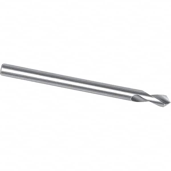 Magafor - 3mm Body Diam, 90°, 3-1/8" OAL, Solid Carbide Spotting Drill - Eagle Tool & Supply