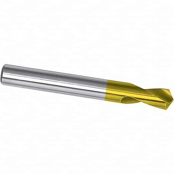 Magafor - 18mm Body Diam, 120°, 5-1/8" OAL, Cobalt Spotting Drill - Eagle Tool & Supply