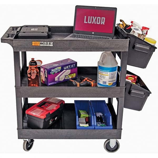 Luxor - Carts Type: Utility Cart Load Capacity (Lb.): 400 - Eagle Tool & Supply