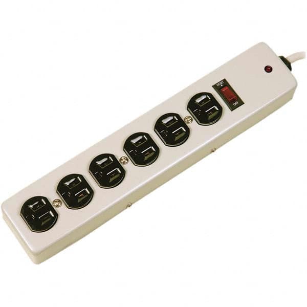 Hubbell Wiring Device-Kellems - Power Outlet Strips Amperage: 15 Voltage: 125 V - Eagle Tool & Supply