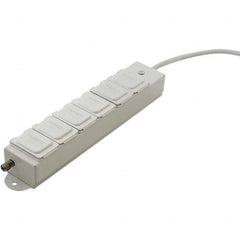 Hubbell Wiring Device-Kellems - Power Outlet Strips Amperage: 15 Voltage: 125 V - Eagle Tool & Supply