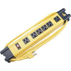 Hubbell Wiring Device-Kellems - Power Outlet Strips Amperage: 15 Voltage: 125 V - Eagle Tool & Supply