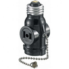 Hubbell Wiring Device-Kellems - Lamp Holders Lamp Type: Incandescent Lamp Holder Style: Pull Chain - Eagle Tool & Supply