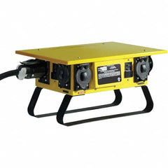 Hubbell Wiring Device-Kellems - GFCI Cords & Power Distribution Centers Mount Type: Floor Number of Outlets: 8 - Eagle Tool & Supply