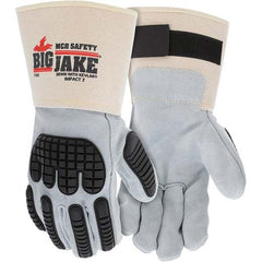 MCR Safety - Work & General Purpose Gloves Material Type: Leather or Synthetic Leather Application: General Purpose - Eagle Tool & Supply