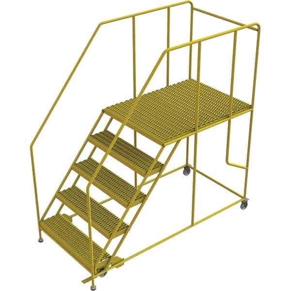 TRI-ARC - Rolling & Wall Mounted Ladders & Platforms Type: Rolling Work Platform Style: Steel Work Platform - Eagle Tool & Supply