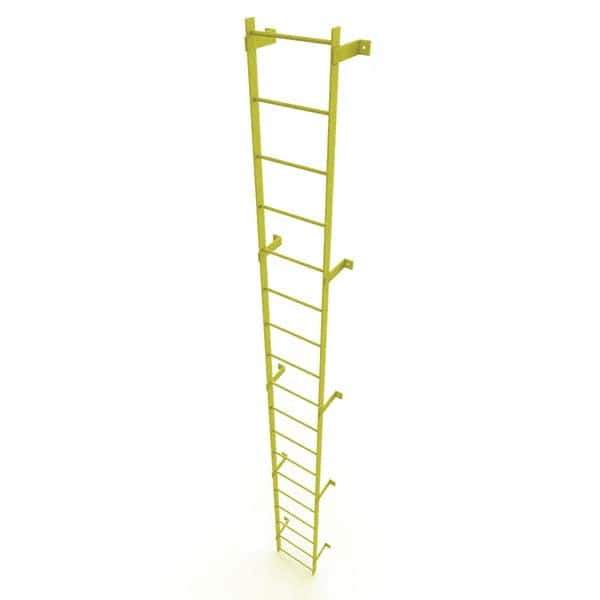 TRI-ARC - Rolling & Wall Mounted Ladders & Platforms Type: Fixed Ladder Style: Safety Cage - Eagle Tool & Supply