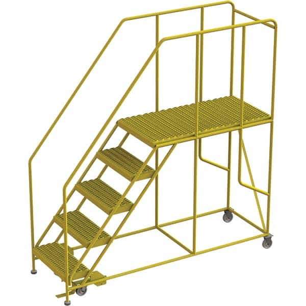 TRI-ARC - Rolling & Wall Mounted Ladders & Platforms Type: Rolling Work Platform Style: Steel Work Platform - Eagle Tool & Supply
