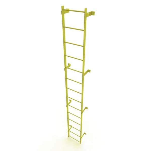 TRI-ARC - Rolling & Wall Mounted Ladders & Platforms Type: Fixed Ladder Style: Safety Cage - Eagle Tool & Supply