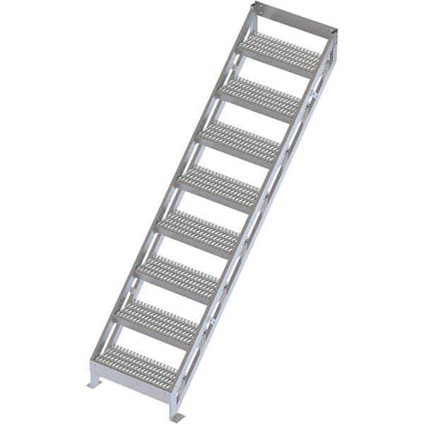 TRI-ARC - Rolling & Wall Mounted Ladders & Platforms Type: Ladder Style: Stair Unit - Eagle Tool & Supply