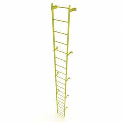 TRI-ARC - Rolling & Wall Mounted Ladders & Platforms Type: Fixed Ladder Style: Safety Cage - Eagle Tool & Supply