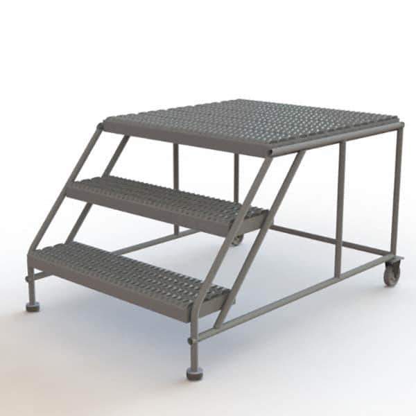 TRI-ARC - Rolling & Wall Mounted Ladders & Platforms Type: Rolling Work Platform Style: Steel Work Platform - Eagle Tool & Supply