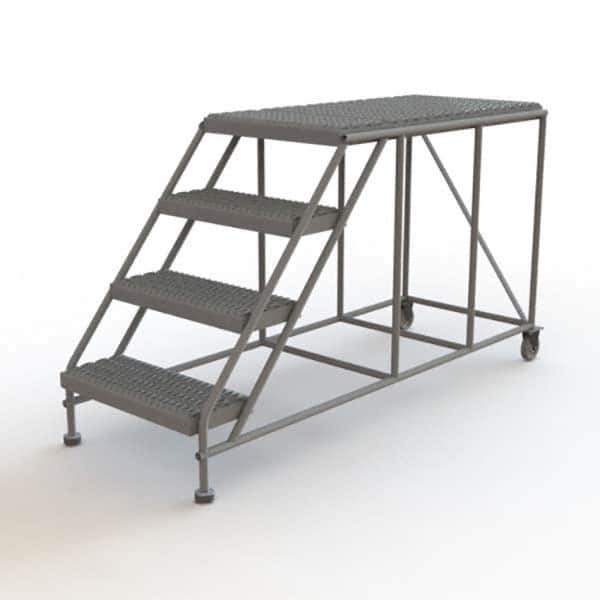 TRI-ARC - Rolling & Wall Mounted Ladders & Platforms Type: Rolling Work Platform Style: Steel Work Platform - Eagle Tool & Supply