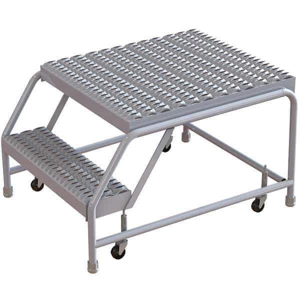 TRI-ARC - Rolling & Wall Mounted Ladders & Platforms Type: Rolling Warehouse Ladder Style: Rolling Safety Ladder - Eagle Tool & Supply