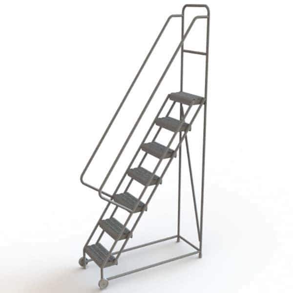 TRI-ARC - Rolling & Wall Mounted Ladders & Platforms Type: TiltNRoll Rolling Ladder Style: Tilt & Roll Safety Ladder - Eagle Tool & Supply