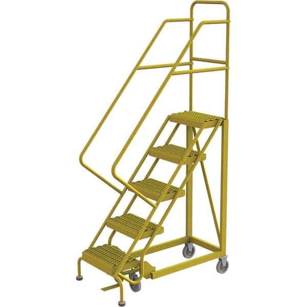 TRI-ARC - Rolling & Wall Mounted Ladders & Platforms Type: Stairway Slope Ladder Style: Forward Descent 50 Degree Incline - Eagle Tool & Supply