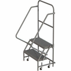 TRI-ARC - Rolling & Wall Mounted Ladders & Platforms Type: Rolling Warehouse Ladder Style: Rolling Platform Ladder - Eagle Tool & Supply