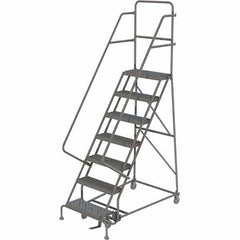 TRI-ARC - Rolling & Wall Mounted Ladders & Platforms Type: Rolling Warehouse Ladder Style: Rolling Platform Ladder - Eagle Tool & Supply