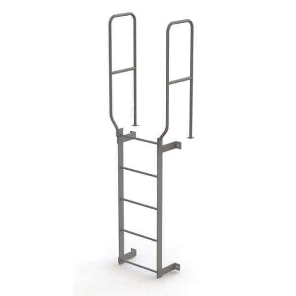 TRI-ARC - Rolling & Wall Mounted Ladders & Platforms Type: Fixed Ladder Style: Safety Cage - Eagle Tool & Supply