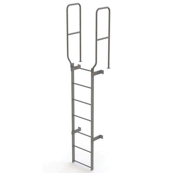 TRI-ARC - Rolling & Wall Mounted Ladders & Platforms Type: Fixed Ladder Style: Safety Cage - Eagle Tool & Supply
