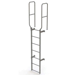 TRI-ARC - Rolling & Wall Mounted Ladders & Platforms Type: Fixed Ladder Style: Safety Cage - Eagle Tool & Supply