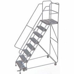 TRI-ARC - Rolling & Wall Mounted Ladders & Platforms Type: Rolling Warehouse Ladder Style: Rolling Safety Ladder - Eagle Tool & Supply