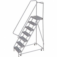 TRI-ARC - Rolling & Wall Mounted Ladders & Platforms Type: Rolling Warehouse Ladder Style: Rolling Safety Ladder - Eagle Tool & Supply