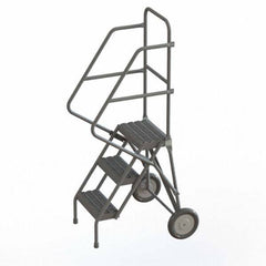 TRI-ARC - Rolling & Wall Mounted Ladders & Platforms Type: Rolling Style: Rolling Platform Ladder - Eagle Tool & Supply