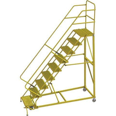 TRI-ARC - Rolling & Wall Mounted Ladders & Platforms Type: Stairway Slope Ladder Style: Forward Descent 50 Degree Incline - Eagle Tool & Supply