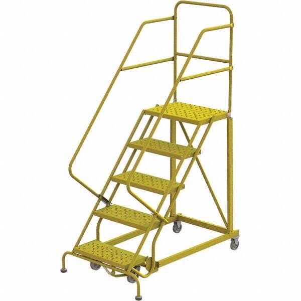 TRI-ARC - Rolling & Wall Mounted Ladders & Platforms Type: Stairway Slope Ladder Style: Forward Descent 50 Degree Incline - Eagle Tool & Supply