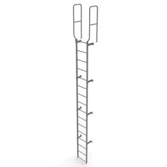 TRI-ARC - Rolling & Wall Mounted Ladders & Platforms Type: Fixed Ladder Style: Safety Cage - Eagle Tool & Supply