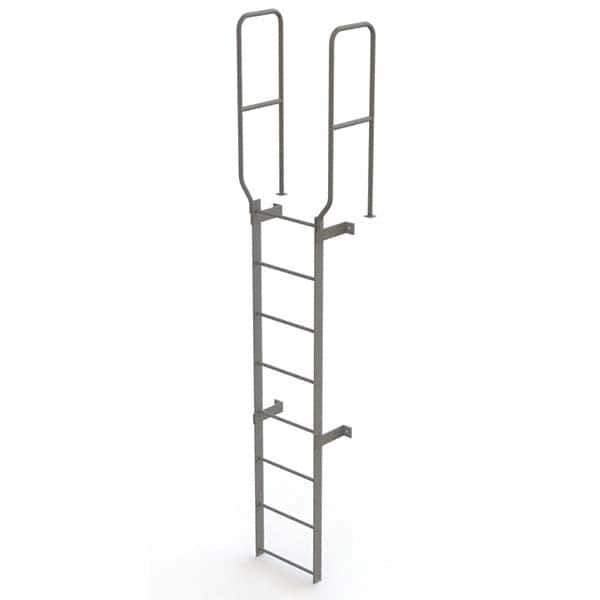 TRI-ARC - Rolling & Wall Mounted Ladders & Platforms Type: Fixed Ladder Style: Safety Cage - Eagle Tool & Supply