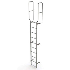 TRI-ARC - Rolling & Wall Mounted Ladders & Platforms Type: Fixed Ladder Style: Safety Cage - Eagle Tool & Supply