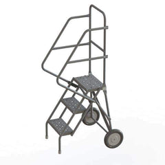 TRI-ARC - Rolling & Wall Mounted Ladders & Platforms Type: Rolling Style: Rolling Platform Ladder - Eagle Tool & Supply