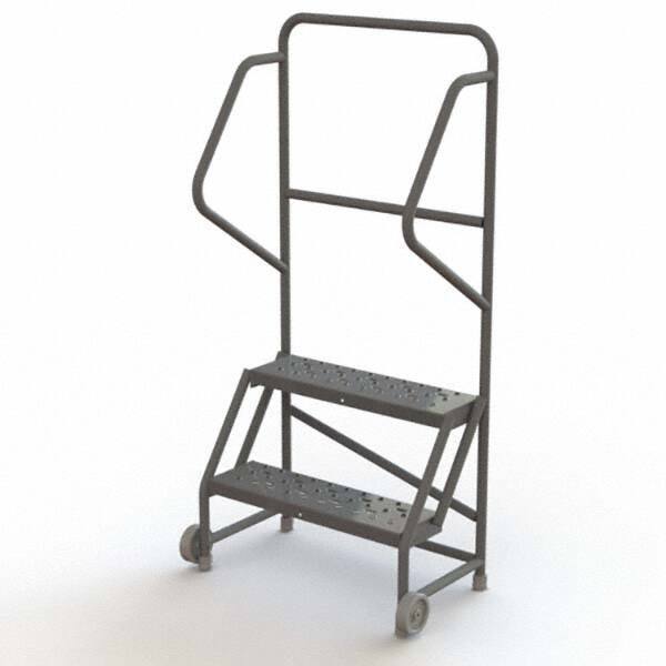TRI-ARC - Rolling & Wall Mounted Ladders & Platforms Type: TiltNRoll Rolling Ladder Style: Tilt & Roll Safety Ladder - Eagle Tool & Supply