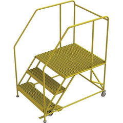 TRI-ARC - Rolling & Wall Mounted Ladders & Platforms Type: Rolling Work Platform Style: Steel Work Platform - Eagle Tool & Supply