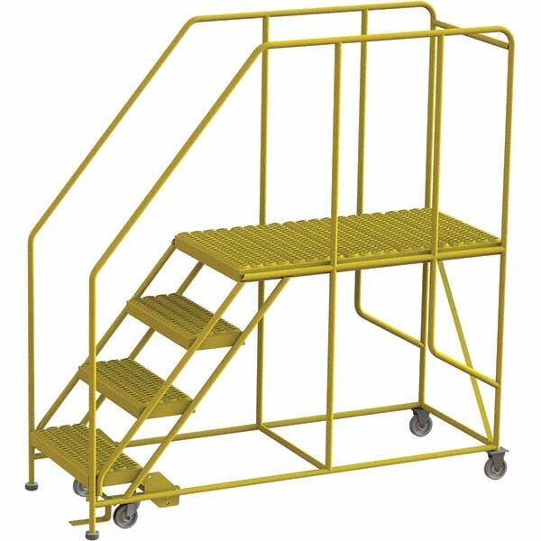 TRI-ARC - Rolling & Wall Mounted Ladders & Platforms Type: Rolling Work Platform Style: Steel Work Platform - Eagle Tool & Supply