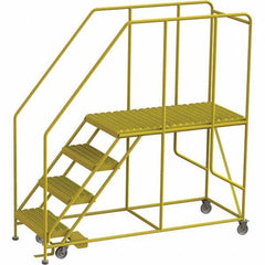 TRI-ARC - Rolling & Wall Mounted Ladders & Platforms Type: Rolling Work Platform Style: Steel Work Platform - Eagle Tool & Supply
