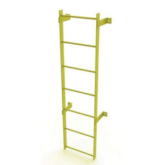 TRI-ARC - Rolling & Wall Mounted Ladders & Platforms Type: Fixed Ladder Style: Safety Cage - Eagle Tool & Supply