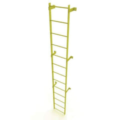 TRI-ARC - Rolling & Wall Mounted Ladders & Platforms Type: Fixed Ladder Style: Safety Cage - Eagle Tool & Supply