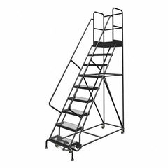 TRI-ARC - Rolling & Wall Mounted Ladders & Platforms Type: Rolling Warehouse Ladder Style: Rolling Platform Ladder - Eagle Tool & Supply