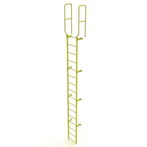 TRI-ARC - Rolling & Wall Mounted Ladders & Platforms Type: Fixed Ladder Style: Safety Cage - Eagle Tool & Supply