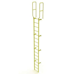 TRI-ARC - Rolling & Wall Mounted Ladders & Platforms Type: Fixed Ladder Style: Safety Cage - Eagle Tool & Supply