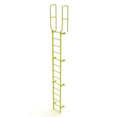 TRI-ARC - Rolling & Wall Mounted Ladders & Platforms Type: Fixed Ladder Style: Safety Cage - Eagle Tool & Supply