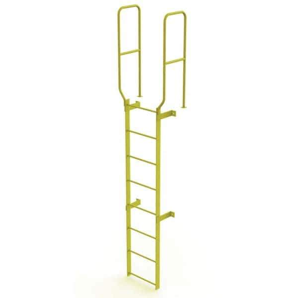 TRI-ARC - Rolling & Wall Mounted Ladders & Platforms Type: Fixed Ladder Style: Safety Cage - Eagle Tool & Supply