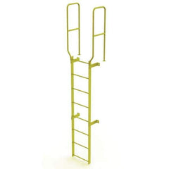 TRI-ARC - Rolling & Wall Mounted Ladders & Platforms Type: Fixed Ladder Style: Safety Cage - Eagle Tool & Supply