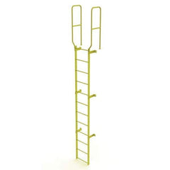 TRI-ARC - Rolling & Wall Mounted Ladders & Platforms Type: Fixed Ladder Style: Safety Cage - Eagle Tool & Supply