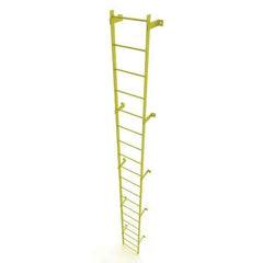 TRI-ARC - Rolling & Wall Mounted Ladders & Platforms Type: Fixed Ladder Style: Safety Cage - Eagle Tool & Supply