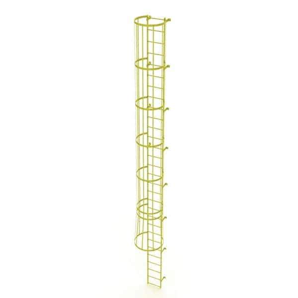 TRI-ARC - Rolling & Wall Mounted Ladders & Platforms Type: Fixed Ladder Style: Safety Cage - Eagle Tool & Supply