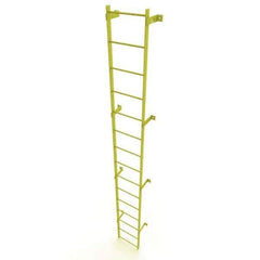 TRI-ARC - Rolling & Wall Mounted Ladders & Platforms Type: Fixed Ladder Style: Safety Cage - Eagle Tool & Supply